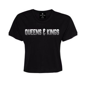 Queens & Kings Flowy Crop Top